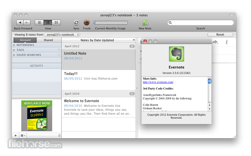 get evernote for windows to look like mac